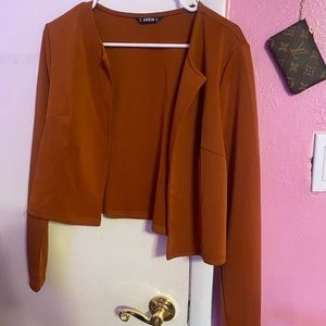 Open blazer cropped 💖